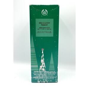The Body Shop Enchanted Forest Reed Diffuser Fir Pine Trees Essential Oil 4.2 oz